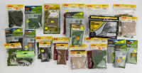 FLOCKAGE: A bag of assorted tree, grass & mineral packs, all sealed