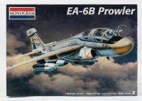 EA-6B PROWLER: A circa 1992 release Monogram 1:48 scale EA-6B Prowler model kit, includes instructions & decals in original box