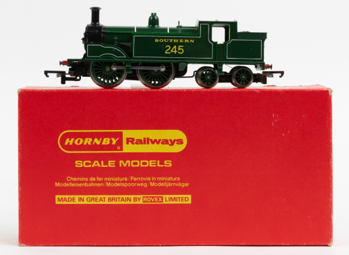 SOUTHERN RAILWAY CLASS M7: A Hornby Railways R.868 (0-4-4) Southern Railways Class M7 'tank' locomotive, road number 245 in green livery in original box