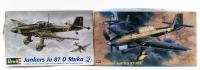 JUNKERS JU 87: Two Junkers Ju 87 1:48 scale model kits
