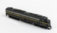 PENNSYLVANIA RAILROAD: An American Models S scale (1:64) Pennsylvania E8 diesel locomotive in dark green livery, A1A - A1A wheel configuration, in original box - 2