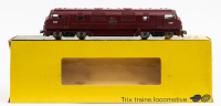 CHAMPION WARSHIP CLASS 42: A Trix Trains No.1122 OO scale Champion Warship Class 42 locomotive, road number D809 in BR maroon in original box