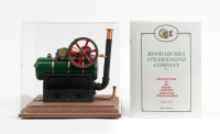 KOOKABURRA: A high quality limited edition No.146, Kookaburra Steam Engine Company First Edition Model 001 Overtype Engine
