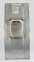 BOEING: A Boeing 737-200 window housing lens assembly panel (Boeing P/N 04901-1), 1.4m high, 60cm wide - 2