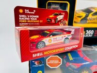 RC CARS: Four RC V8 Supercars in various scales including a BA Falcon, VE Commodore, Nissan Altima and Mustang, all in original packaging [Location: Sydney] - 5