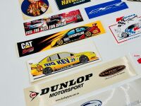 V8 SUPERCARS: A group of V8 Supercars stickers from various teams [Location: Sydney] - 2
