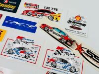 V8 SUPERCARS: A group of V8 Supercars stickers from various teams [Location: Sydney] - 5