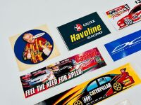 V8 SUPERCARS: A group of V8 Supercars stickers from various teams [Location: Sydney] - 6
