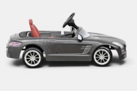 SLS: A plastic-bodied Mercedes SLS 197 children's pedal car made by TT Toys Toys of Italy, measures approximately 115cm long, 65cm wide, 49cm high - 2