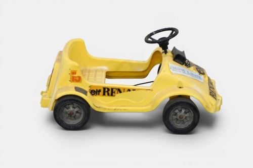PEDAL CAR: A Renault plastic pedal car, 80cm long
