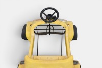 PEDAL CAR: A Renault plastic pedal car, 80cm long - 5