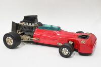 TONKA: A c1970s Tonka Formula One model toy, 31cm long