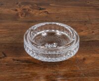 CRYSTAL BOWL: A Waterford finely cut heavy crystal bowl / ashtray , 17cm diameter, 8cm high - 2