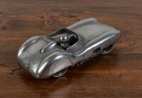DBR1: A Compulsion Gallery pewter large Aston Martin DBR1 model as driven at 1959 Le Mans, 29cm long - 2
