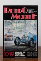 POSTER: An advertising poster for the 1989 'Retro Mobile' exhibition & sale of vintage motor vehicles event in Versailles