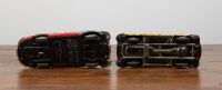TIN TOYS: Two circa 1950s Japanese Mercedes 300SL friction tin toys in racing livery, largest 21cm long - 3