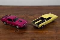 AMERICAN MUSCLE: Two ERTL 1:18 scale American muscle car models