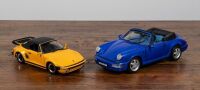 PORSCHE: Two large scale Porsche models