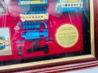 MATCHBOX: A framed display featuring a disassembled Leyland Titan TDI, limited edtion no. 03463 [Location: Sydney] - 4