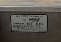 Circa 1958, Dole Valve Company, Chicago Coca-Cola dispenser machine, 36cm high, 50cm wide - 3