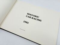 HISTORIC CAR RACING: Three hardcover books, 'Historic Car Racing', volumes 1-3 by Rob de la Rive Box [Location: Sydney] - 3