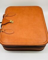 FERRARI F355: A partial set of Schedoni fitted luggage in cuioi leather - 4