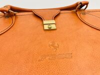 FERRARI F355: A partial set of Schedoni fitted luggage in cuioi leather - 16