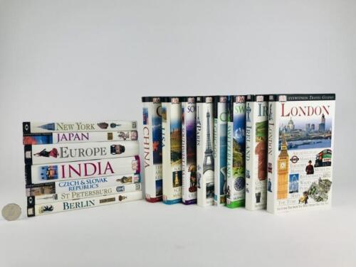 DK TRAVEL GUIDES: 15 international DK Eyewitnes Travel Gudes, 2004-2015.