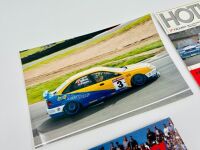 TOURING CARS: A hardcover book, 'Touring Cars' by John Tipler together with a photo of the Menu/Plate Renault Laguna, an Autosport guide for the 1994 BTCC season, a 1992 issue of 'Hotline' magazine and a Vauxhall Vectra poster [Location: Sydney] - 3