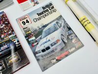 TOURING CARS: A hardcover book, 'Touring Cars' by John Tipler together with a photo of the Menu/Plate Renault Laguna, an Autosport guide for the 1994 BTCC season, a 1992 issue of 'Hotline' magazine and a Vauxhall Vectra poster [Location: Sydney] - 4