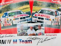 SUPER TOURING: A hardcover book, 'Touring Cars' by John Tipler together with a 3 signed photos by Peter Brock, Geoff Brabham and Jim Richards and a group of race programmes, stickers and posters [Location: Sydney]. - 8
