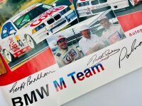 SUPER TOURING: A hardcover book, 'Touring Cars' by John Tipler together with a 3 signed photos by Peter Brock, Geoff Brabham and Jim Richards and a group of race programmes, stickers and posters [Location: Sydney]. - 9