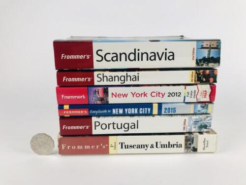 FROMMER'S TRAVEL GUIDES: 6 International Frommer's Travel guides 2006-2015.