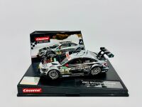 DTM: A 1:32 scale slot car by Carrera of the Mercedes-Benz AMG C-Coupe driven in the 2012 DTM season, complete with original packaging [Location: Sydney]