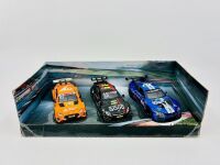 DTM: A 3 vehicle 1:43 scale model set by MSZ featuring the Audi RS5 DTM, Mercedes-AMG C63 DTM and a BMW M6 GT3, complete with original packaging [Location: Sydney]