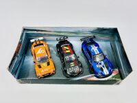 DTM: A 3 vehicle 1:43 scale model set by MSZ featuring the Audi RS5 DTM, Mercedes-AMG C63 DTM and a BMW M6 GT3, complete with original packaging [Location: Sydney] - 2