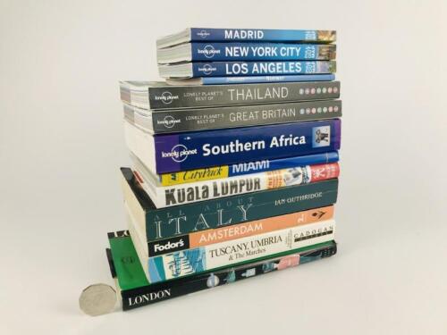 TRAVEL GUIDES: 13 assorted international guides, 1998-2014
