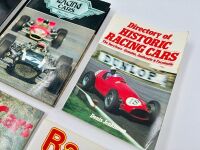 RACING CARS: Eight books featuring racing cars [Location: Sydney] - 8
