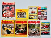 MOTORSPORT: Eight pieces of literature featuring motorsport [Location: Sydney]