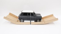 MINI COOPER: A Retro Delights modern metal Mini Cooper (RD354) ornamental model, length 30cm