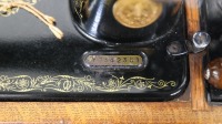 SEWING MACHINES: Three Singer sewing machines, two being model No.201K - 3