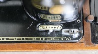SEWING MACHINES: Three Singer sewing machines, two being model No.201K - 4