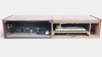 STEREOGRAM: A c1960s Philips Bi-Ampli Stereogram unit comprising a radio and record player, within timber cabinetry - 4