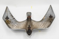 FORD: A chromed metal hood ornament in the form of a flying bird, believed to suit Ford XK, XL, XM, XP - 3