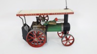 STEAM TRACTION ENGINE: A Mamod steam traction engine live steam model, model no 1313 - 2