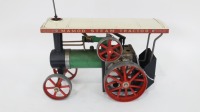 STEAM TRACTION ENGINE: A Mamod steam traction engine live steam model, model no 1313 - 3