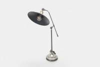 LAMP: An adjustable floor standing lamp in industrial style, 68cm high