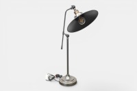 LAMP: An adjustable floor standing lamp in industrial style, 68cm high - 2
