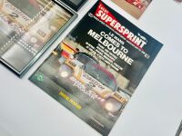GROUP C: Six copies of 'Three at the Top', a Porsche 956 Le Mans victory brochure together with an event program for the 1988 Lucas Supersprint, the Autosport Le Mans Yearbook 1988 and a group of photos including three in frames [Location: Sydney] - 3
