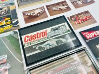 GROUP C: Six copies of 'Three at the Top', a Porsche 956 Le Mans victory brochure together with an event program for the 1988 Lucas Supersprint, the Autosport Le Mans Yearbook 1988 and a group of photos including three in frames [Location: Sydney] - 7